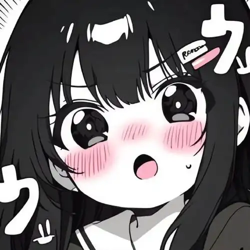 头像动漫 樱花树下回眸猫耳娘 甜美动漫头像